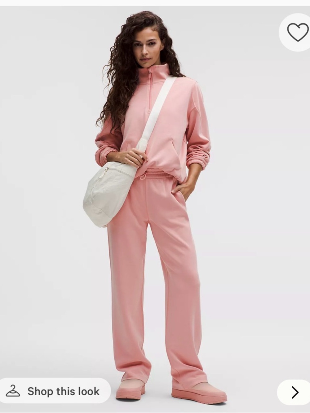 lululemon athletica Softstreme High-Rise Track Pant - Light Pink
